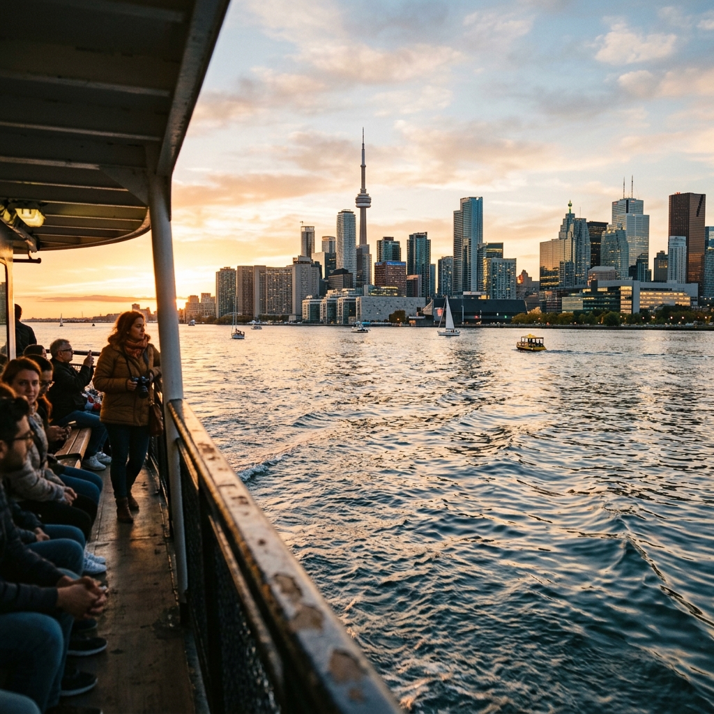 Best Photo Spots from the Toronto Ferry